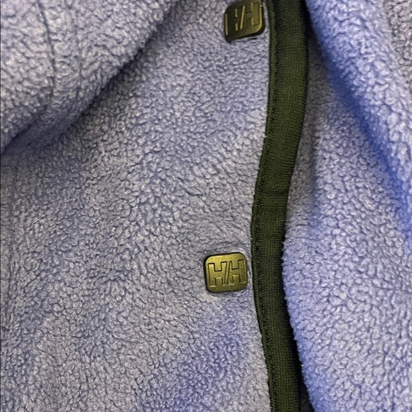 Helly Hansen Women's Purple Fleece Snap Front Jacket - Picture 6 of 7